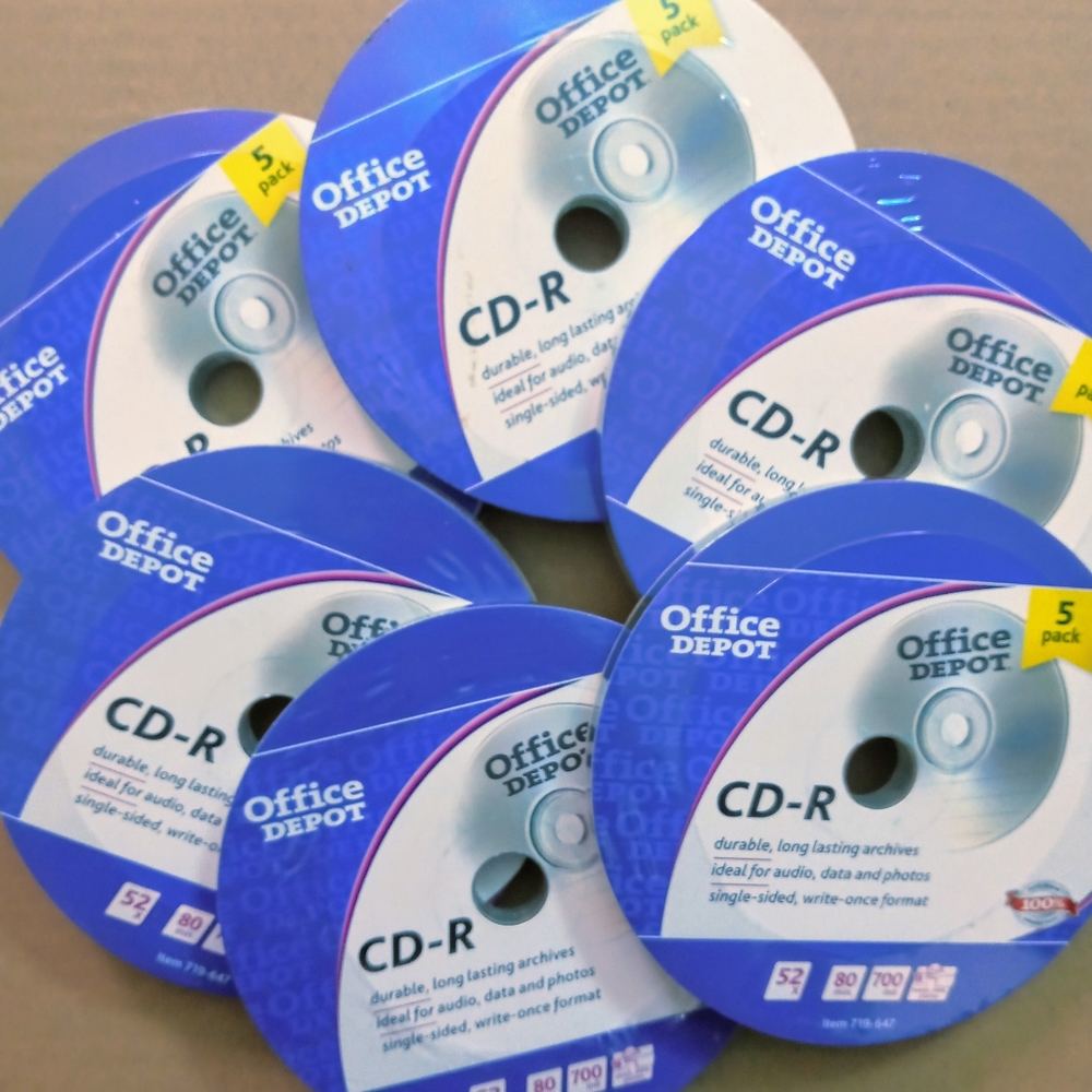 6 CD-R 5 Pack Disk